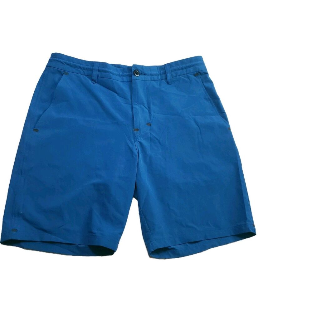 NWOT Outerknown Men Sz 31 Evolution Shorts Blue Recycled Stretch Performance 8.5